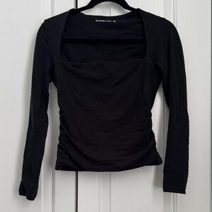 Abercrombie & Fitch Black Ava Women's Top